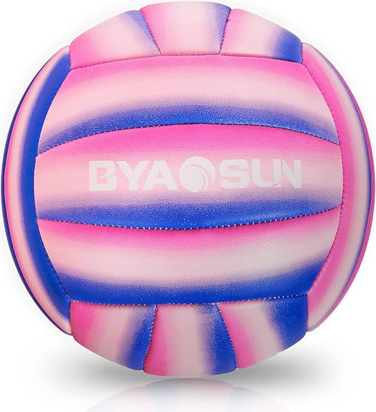 Soft Official Volleyball for Indoor Outdoor Beach, Size 5 Training Volleyball for Beginner Teenager Adult…