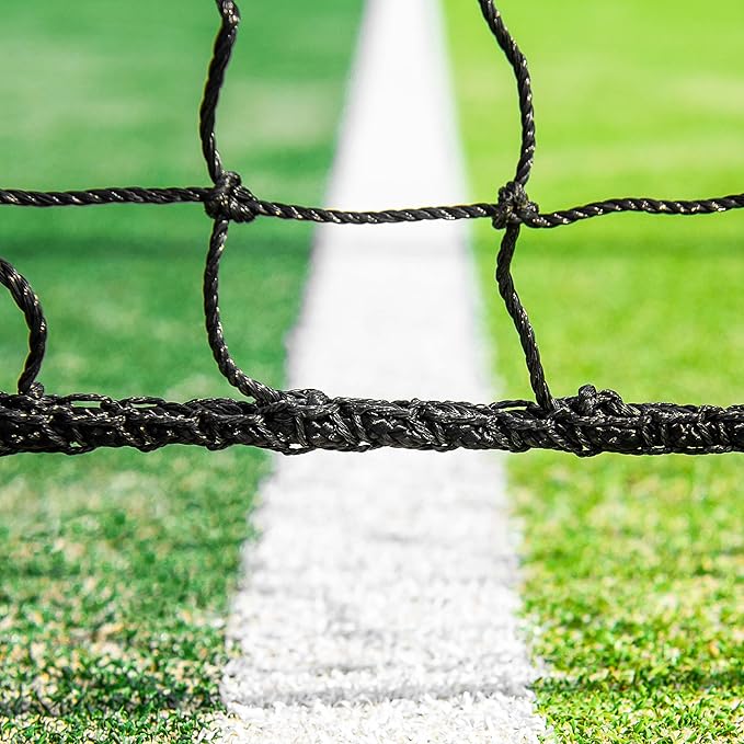 VERMONT Tennis Net – Championship Quality, Heavy-Duty HDPE | 42ft Doubles or 33ft Singles | 4 Thickness Options (2mm–3.5mm)
