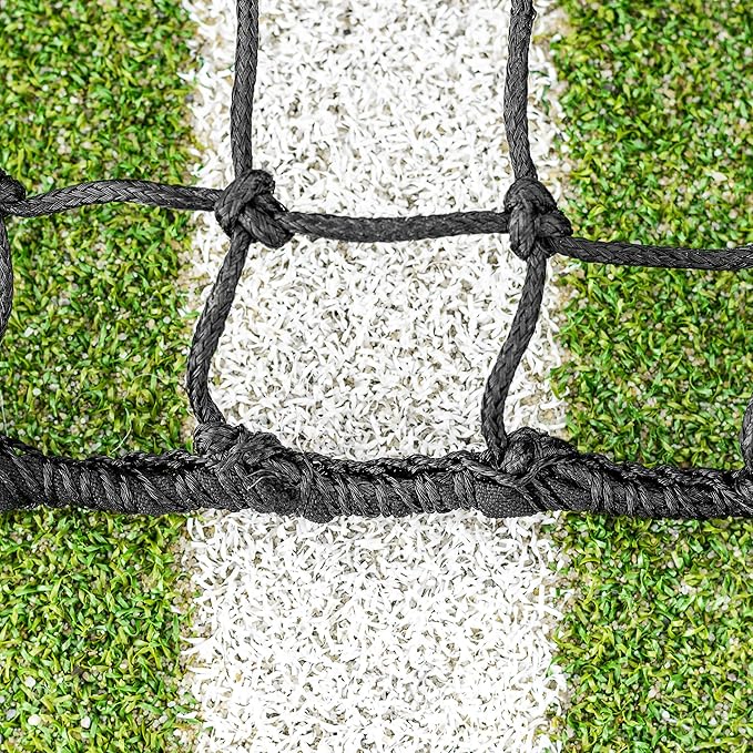 VERMONT Tennis Net – Championship Quality, Heavy-Duty HDPE | 42ft Doubles or 33ft Singles | 4 Thickness Options (2mm–3.5mm)
